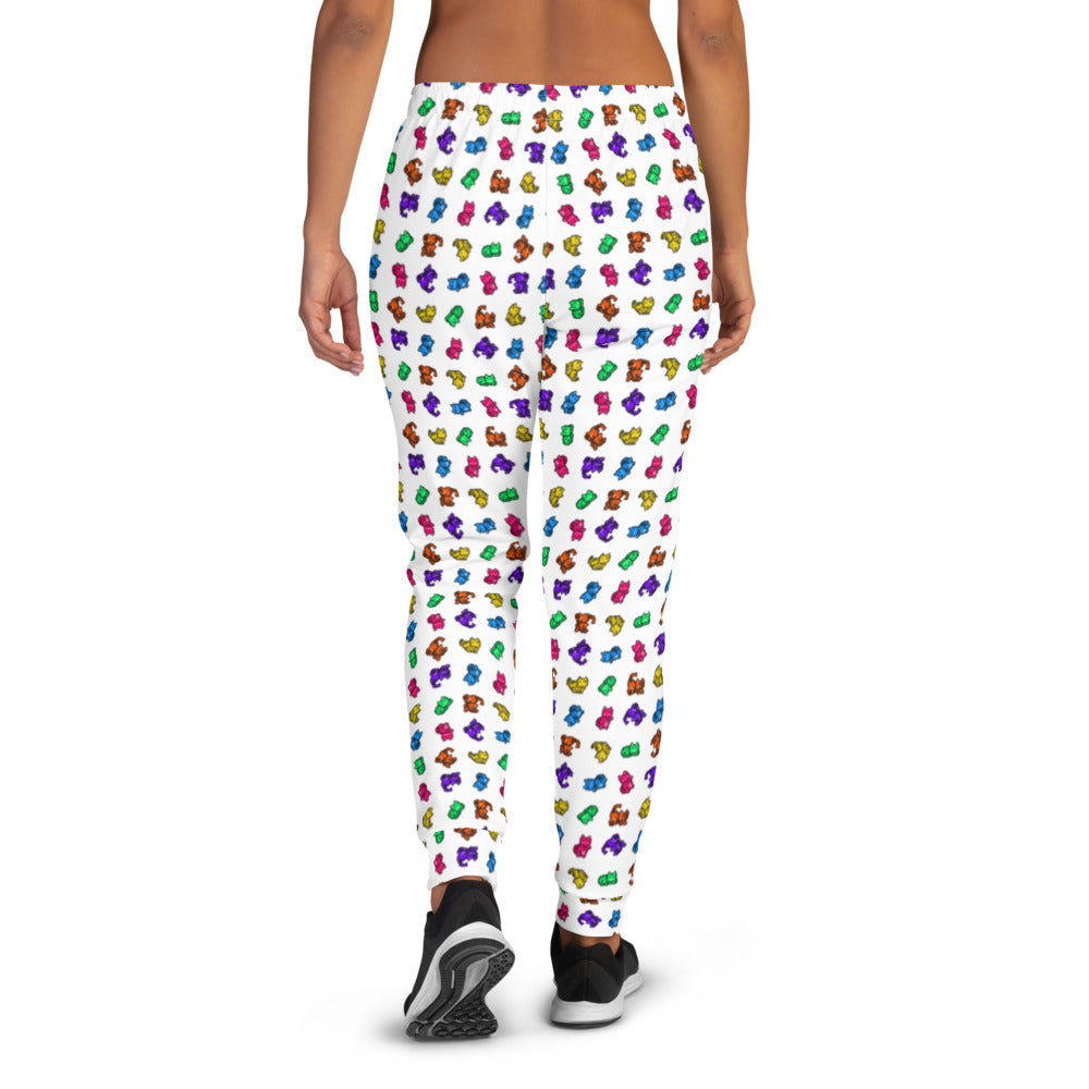Women's MoonCat Joggers White