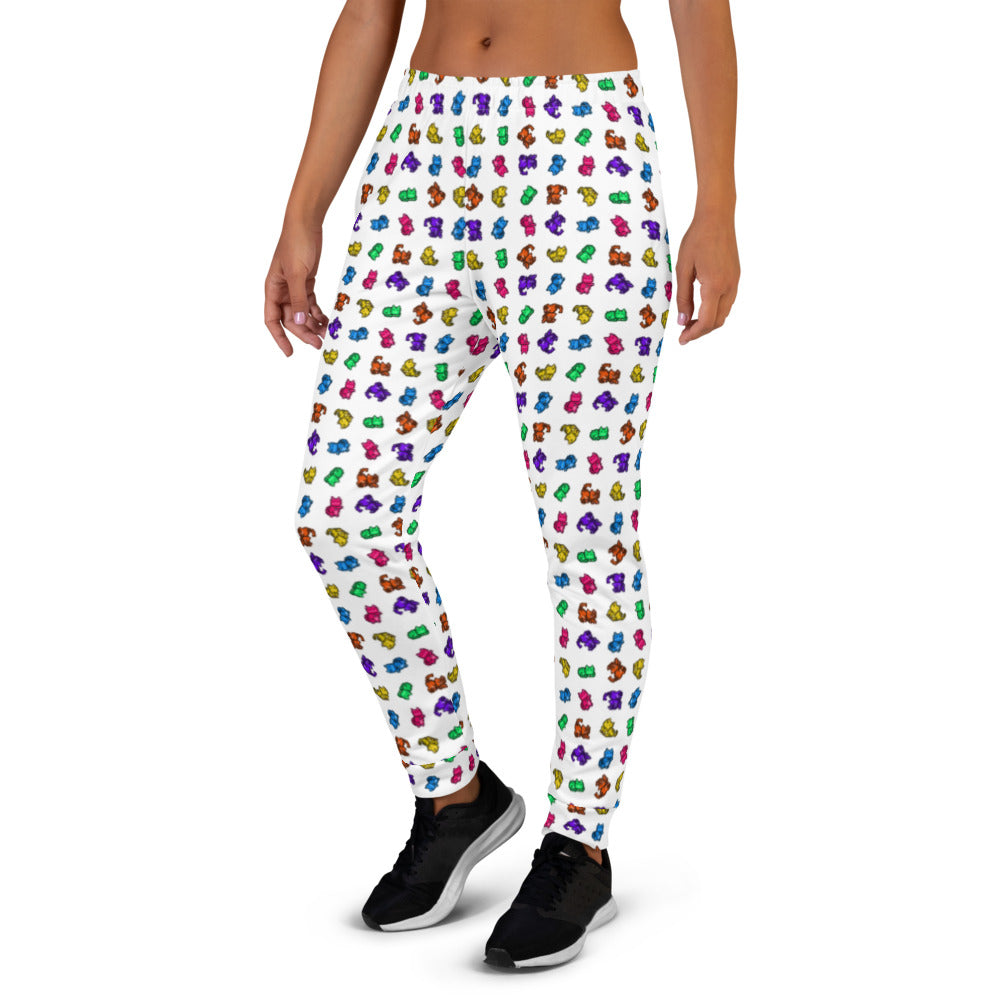 Women's MoonCat Joggers White