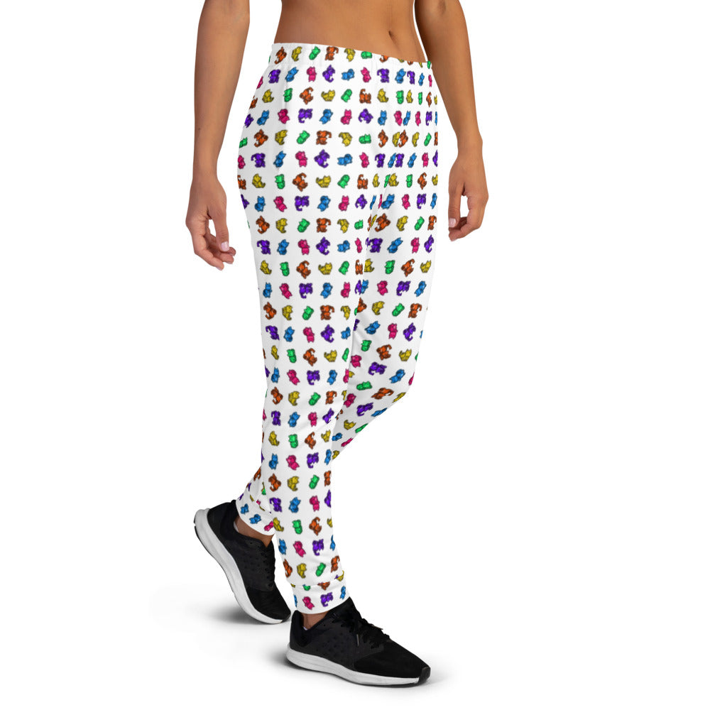 Women's MoonCat Joggers White