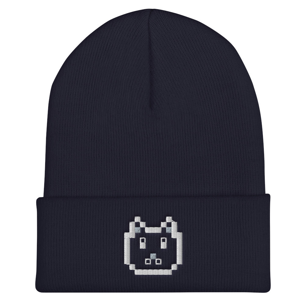 Grumpy MoonCat Beanie