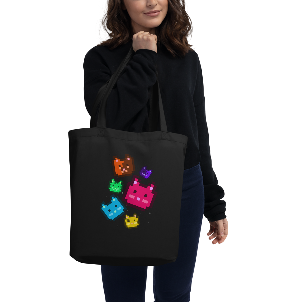 MoonCat Heads Eco Tote