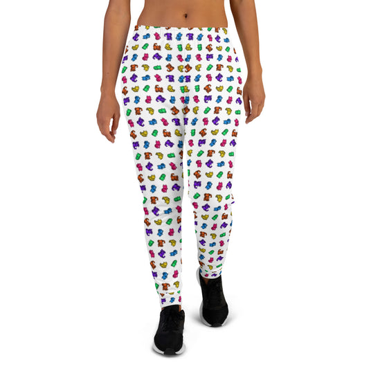 Women's MoonCat Joggers White