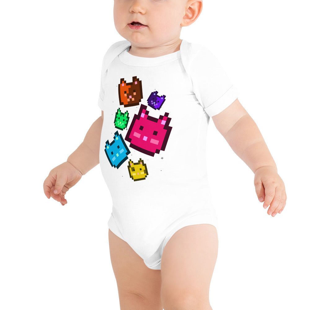 MoonCat Heads Baby Suits